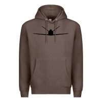 Coffee cirrus vision sf50 jet Premium Hoodie - linhVisuals