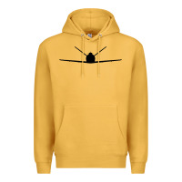 Mustard cirrus vision sf50 jet Premium Hoodie - linhVisuals