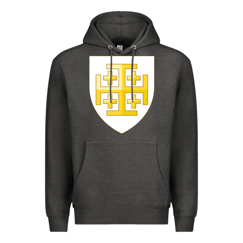 Arms Of The Kingdom Of Jerusalem Premium Hoodie by linhVisuals | Teevron