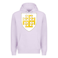 Lilac arms of the kingdom of jerusalem Premium Hoodie - linhVisuals