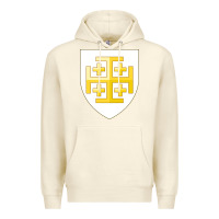 Sandshell arms of the kingdom of jerusalem Premium Hoodie - linhVisuals