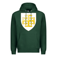 Sports Green arms of the kingdom of jerusalem Premium Hoodie - linhVisuals