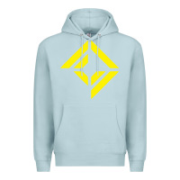 Blue Mist corridor crew Premium Hoodie - linhVisuals