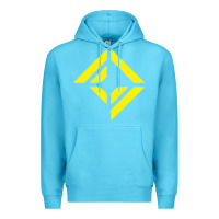 Ocean Blue corridor crew Premium Hoodie - linhVisuals