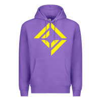 Purple corridor crew Premium Hoodie - linhVisuals