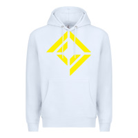 White corridor crew Premium Hoodie - linhVisuals