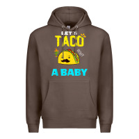 Coffee lets taco bout a baby may,5th cinco de mayo mexican party t shirt Premium Hoodie - linhVisuals