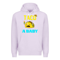 Lilac lets taco bout a baby may,5th cinco de mayo mexican party t shirt Premium Hoodie - linhVisuals