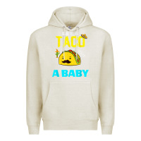 Oatmeal Heather lets taco bout a baby may,5th cinco de mayo mexican party t shirt Premium Hoodie - linhVisuals