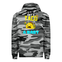 Slate Camo lets taco bout a baby may,5th cinco de mayo mexican party t shirt Premium Hoodie - linhVisuals