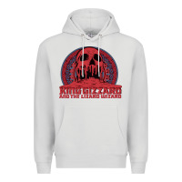 Dove Grey crumbling castle   king gizzard and the lizard wizard Premium Hoodie - linhVisuals