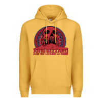 Mustard crumbling castle   king gizzard and the lizard wizard Premium Hoodie - linhVisuals