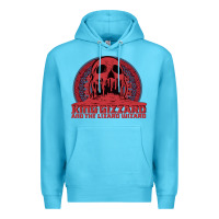 Ocean Blue crumbling castle   king gizzard and the lizard wizard Premium Hoodie - linhVisuals