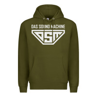 Army Green das sound machine Premium Hoodie - linhVisuals