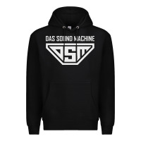 Black das sound machine Premium Hoodie - linhVisuals