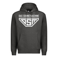 Charcoal Heather das sound machine Premium Hoodie - linhVisuals
