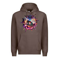 Coffee kimetsu no yaibathe hinokami chronicles Premium Hoodie - linhVisuals