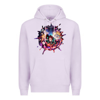 Lilac kimetsu no yaibathe hinokami chronicles Premium Hoodie - linhVisuals