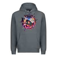Rock kimetsu no yaibathe hinokami chronicles Premium Hoodie - linhVisuals