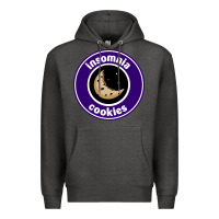 Charcoal Heather suitable-insomnia-cookies-worn Premium Hoodie - linhVisuals