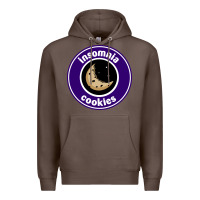 Coffee suitable-insomnia-cookies-worn Premium Hoodie - linhVisuals
