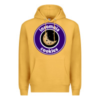 Mustard suitable-insomnia-cookies-worn Premium Hoodie - linhVisuals