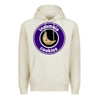 Oatmeal Heather suitable-insomnia-cookies-worn Premium Hoodie - linhVisuals
