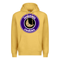 Antique Gold suitable-insomnia-cookies-worn Premium Hoodie - linhVisuals