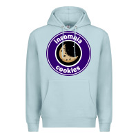 Blue Mist suitable-insomnia-cookies-worn Premium Hoodie - linhVisuals