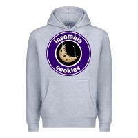 Heather Grey suitable-insomnia-cookies-worn Premium Hoodie - linhVisuals