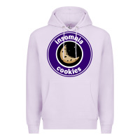 Lilac suitable-insomnia-cookies-worn Premium Hoodie - linhVisuals