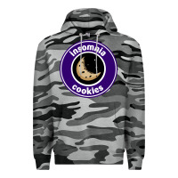 Slate Camo suitable-insomnia-cookies-worn Premium Hoodie - linhVisuals