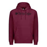 Burgundy suitable-peet's-coffee-worn Premium Hoodie - linhVisuals