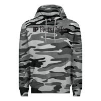 Slate Camo suitable-peet's-coffee-worn Premium Hoodie - linhVisuals