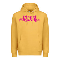 Mustard suitable-planet-smoothie-worn Premium Hoodie - linhVisuals