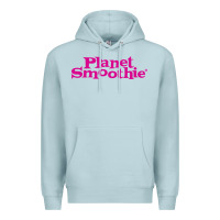 Blue Mist suitable-planet-smoothie-worn Premium Hoodie - linhVisuals