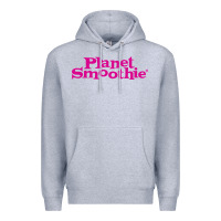 Heather Grey suitable-planet-smoothie-worn Premium Hoodie - linhVisuals
