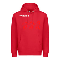 Red the police   ghost in the machine Premium Hoodie - linhVisuals