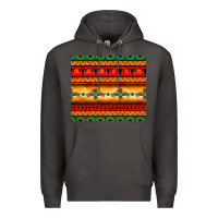 Smoke thunderbird bullskull Aztec pattern Premium Hoodie - BarkalooDesign