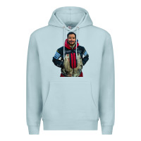 Blue Mist nimsdai purja Premium Hoodie - linhVisuals