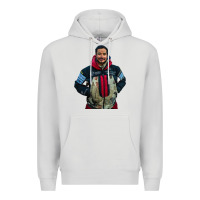 Dove Grey nimsdai purja Premium Hoodie - linhVisuals
