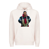 Pale Pink nimsdai purja Premium Hoodie - linhVisuals
