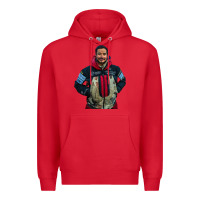 Red nimsdai purja Premium Hoodie - linhVisuals