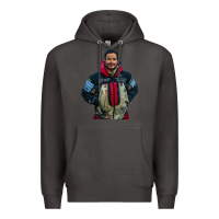 Smoke nimsdai purja Premium Hoodie - linhVisuals