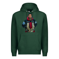 Sports Green nimsdai purja Premium Hoodie - linhVisuals