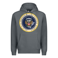 Rock fake presidential seal Premium Hoodie - linhVisuals