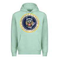 Seafoam fake presidential seal Premium Hoodie - linhVisuals