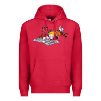 Cardinal calvin Premium Hoodie - linhVisuals