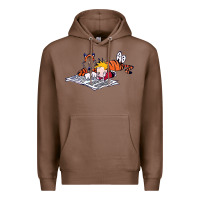 Chestnut calvin Premium Hoodie - linhVisuals