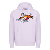 Lilac calvin Premium Hoodie - linhVisuals